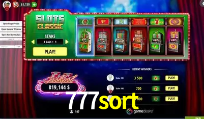 Descubra o Mundo do Cassino Online com 777sort
